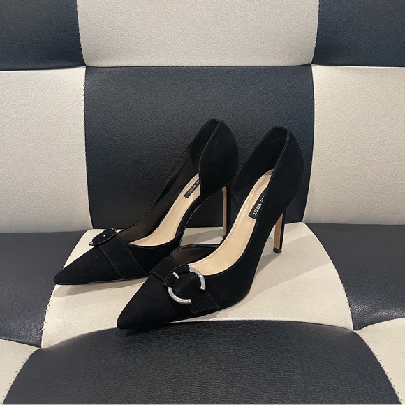 [Nine West] Suede Heels - Picture 2 of 6